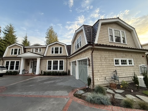 Home exterior, entry, and garage